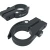 Collier De Selle Pour Fixation Porte-bagages -Magasin De Vélo 76 QR Collar with rack mount black