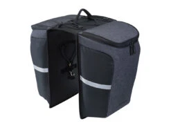 Panier Double E-bike -Magasin De Vélo GIANT PANNIER BAG SMALL SIZE WITH MIK Black 1