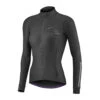 Maillot Flara Mid-Thermal Manches Longues -Magasin De Vélo LIV FLARA MID THERMAL LS JERSEY BLACK 01