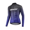 Maillot ML Race Day -Magasin De Vélo RACE DAY LS JERSEY BLACK BLUE 1